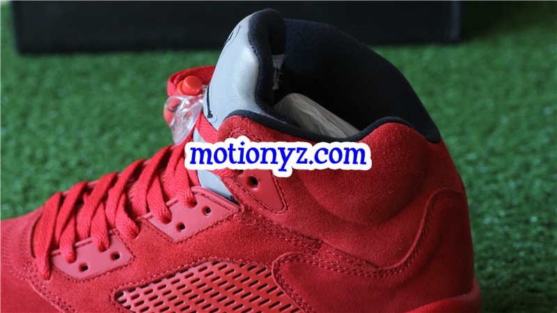 Air Jordan 5 Retro Red Suede